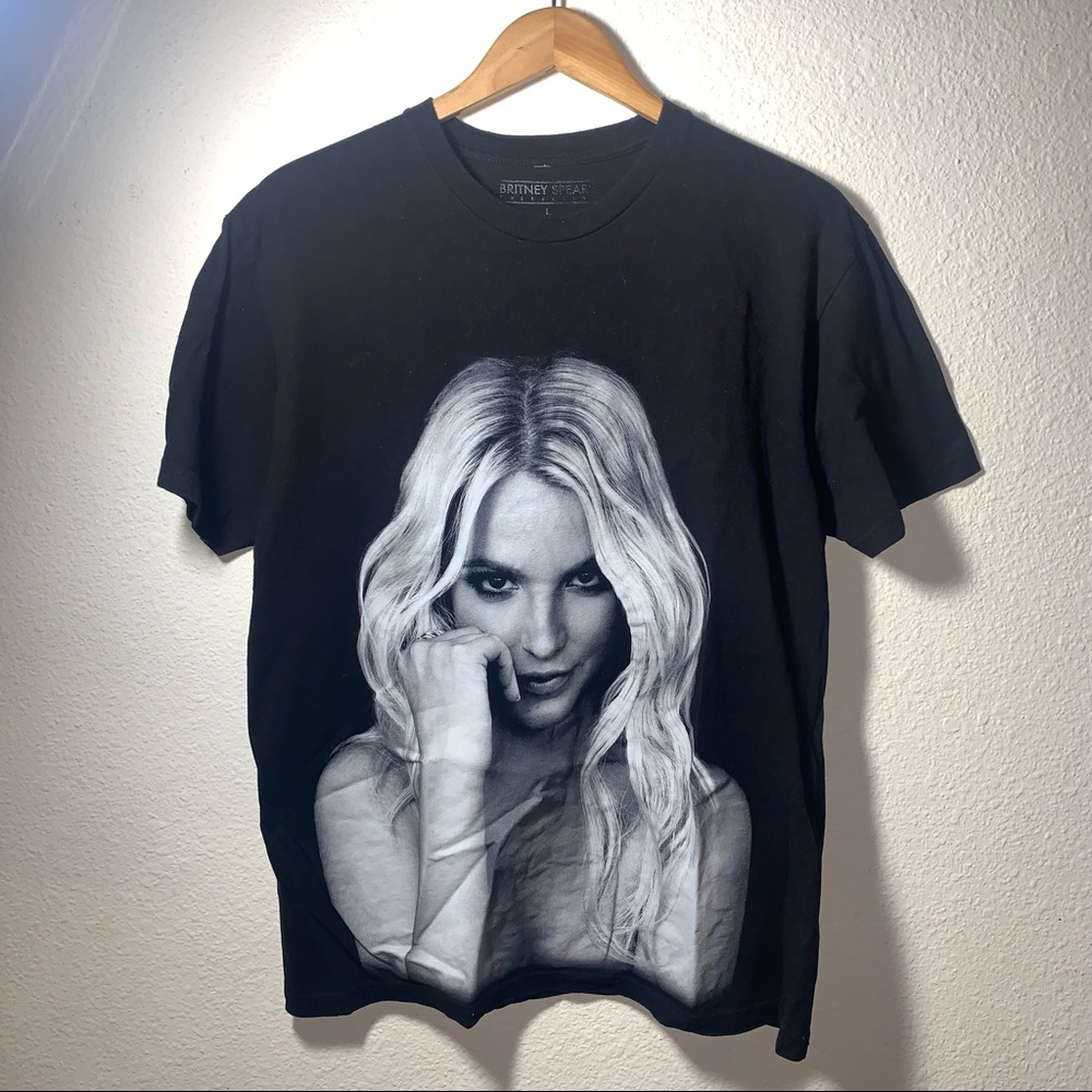 Britney Spear Cotton Concert Tee Size L